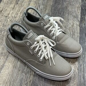 Vans Winston Women's Skate Shoes Gray Canvas Lace Up Size 8.5‎ Low Top Casual